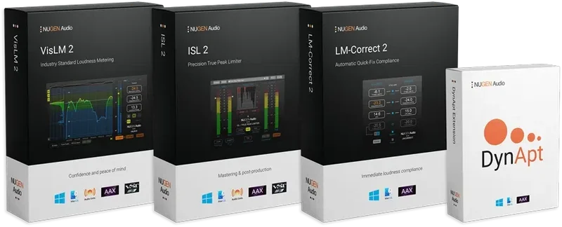 NUGEN Audio Loudness Toolkit interface