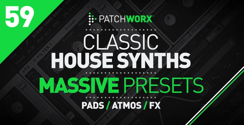 Loopmasters Classic House Synths - Massive Presets interface