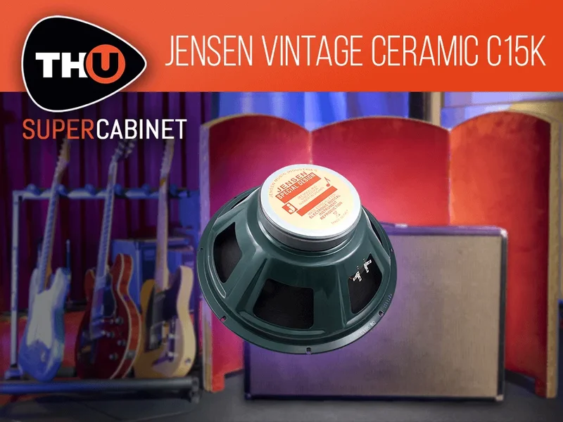 Overloud SuperCabinet Library: Jensen Vintage Ceramic C15K interface