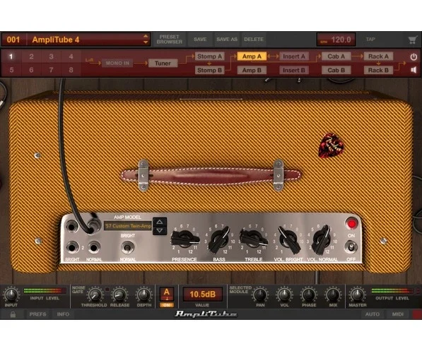 IK Multimedia Fender Collection 2 Power Duo Bundle interface