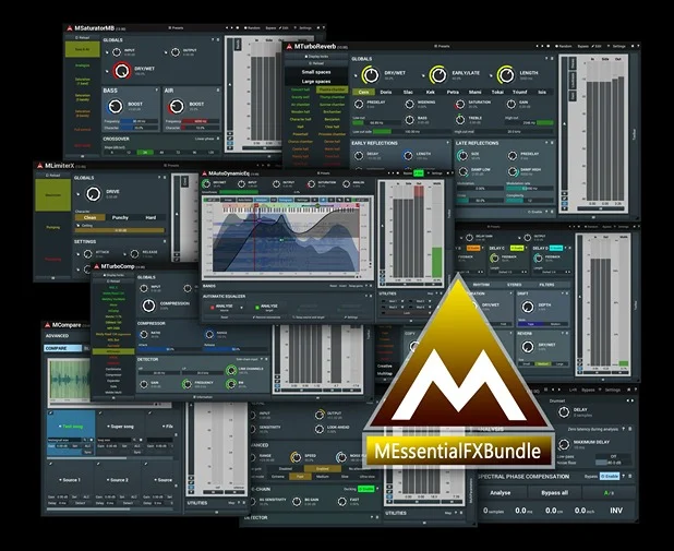MeldaProduction MEssentialsFXBundle interface