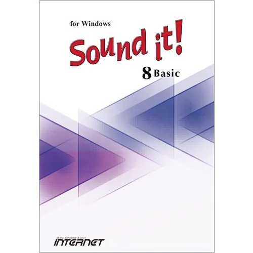 INTERNET Sound it! 8 Basic for Windows interface