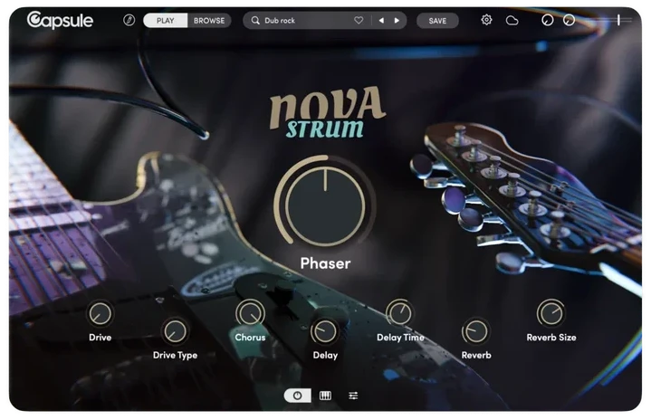 Capsule Audio Nova Strum interface