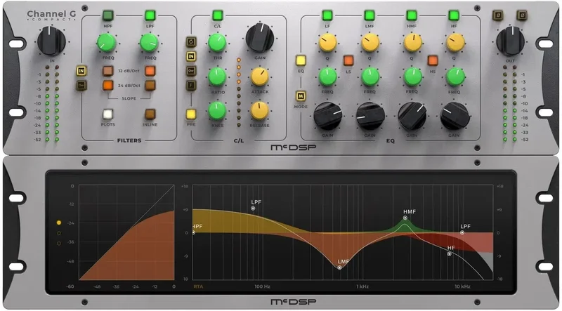 McDSP Channel G Compact HD v7 interface