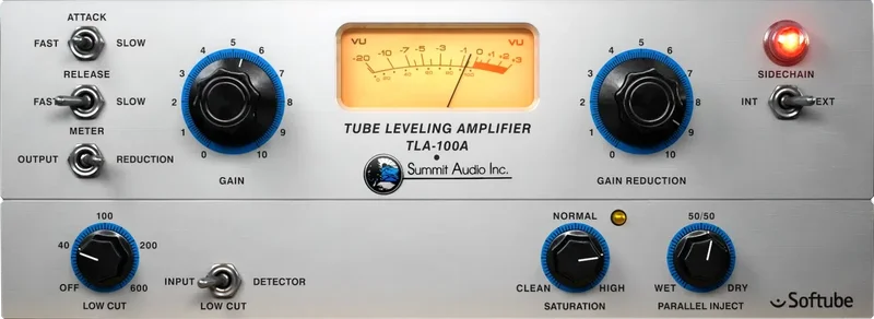 Softube Summit Audio TLA-100A interface