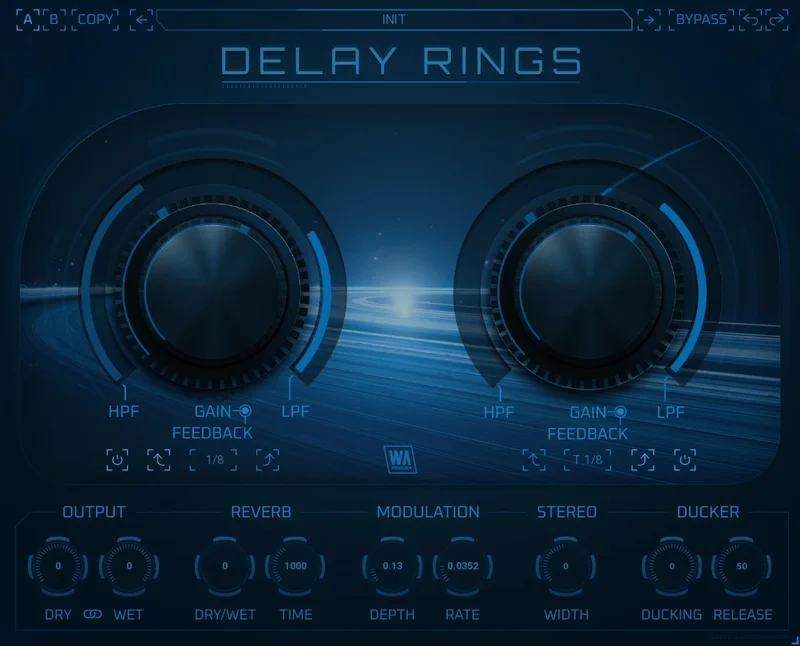 W. A. Production Delay Rings interface