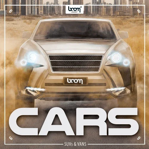 BOOM Library CARS - SUVs & Vans interface