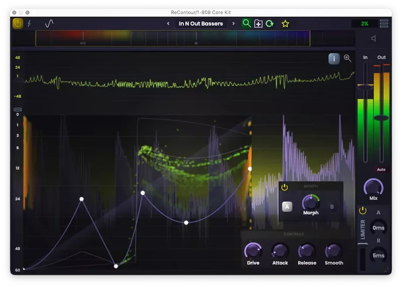 Stagecraft Software ReContour interface