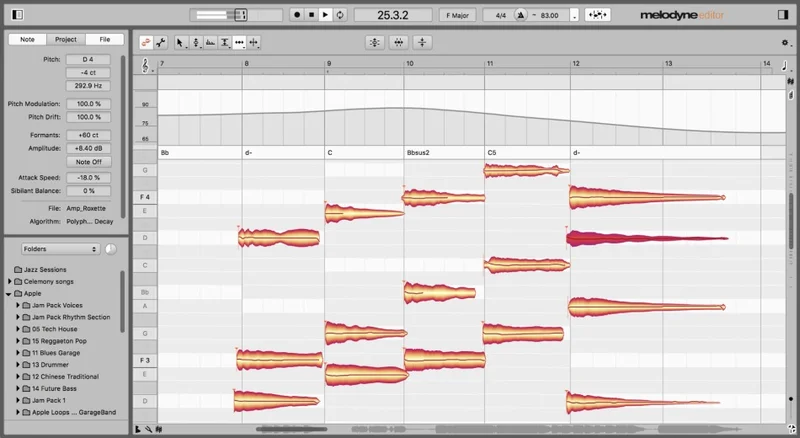 Celemony Melodyne 5 Editor Upgrade from Assistant interface