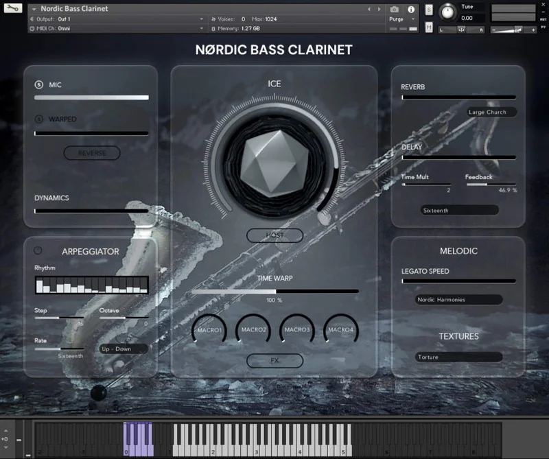 Have Audio Nørdic Bass Clarinet interface