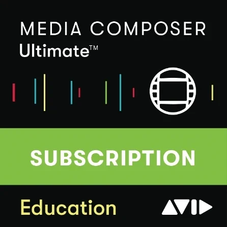 AVID Media Composer Ultimate 1-Year Subscription [Education] interface
