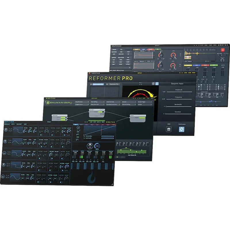 Krotos Sound Design Bundle 3 Upgrade from Weaponiser Basic interface