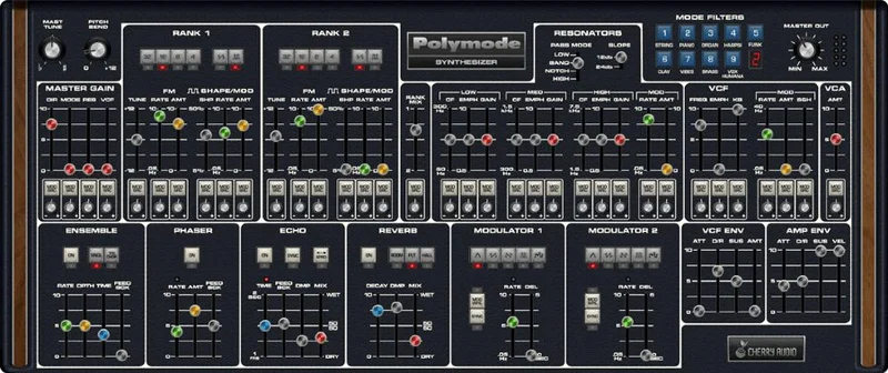 Cherry Audio Polymode interface