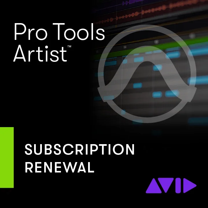 ProTools Artist 1yr Sub RENEW interface