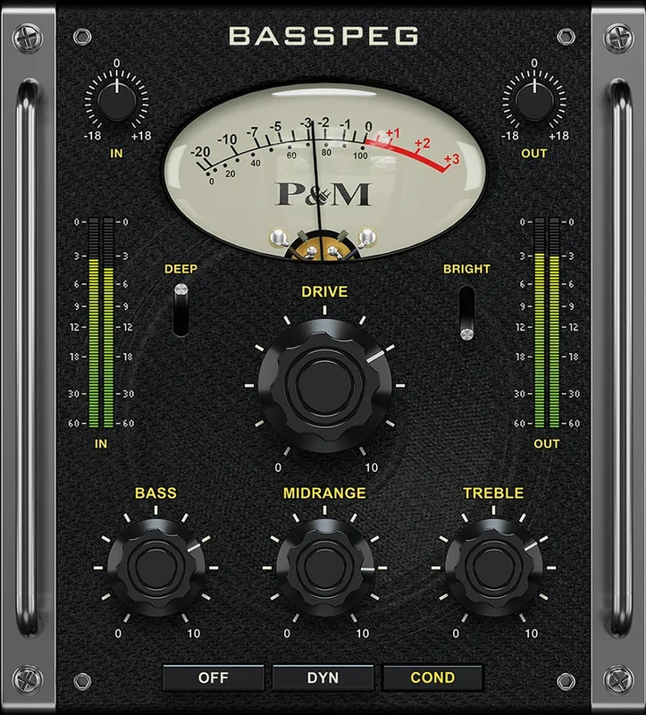 Plug and Mix Basspeg interface
