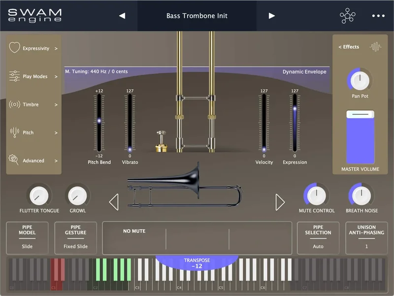 Audio Modeling SWAM All In Bundle interface
