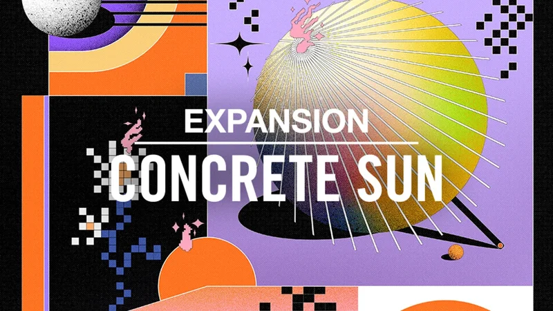 Native Instruments CONCRETE SUN interface