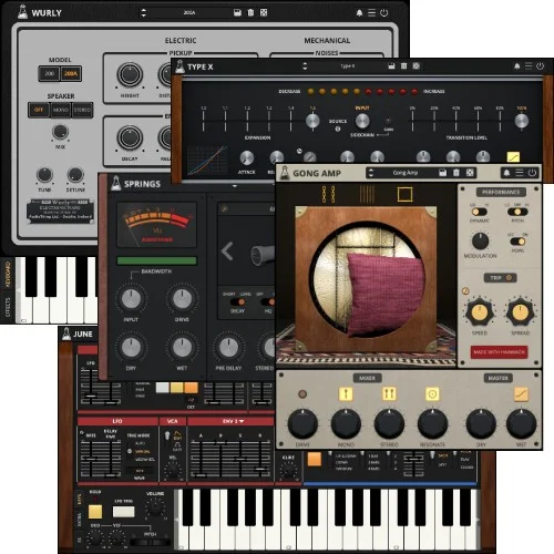 AudioThing Vintage Bundle interface