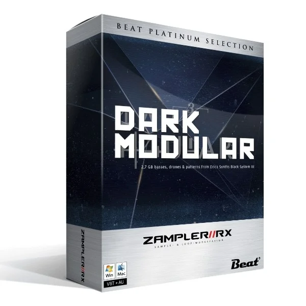 Beat Zampler Expansion: Dark Modular interface