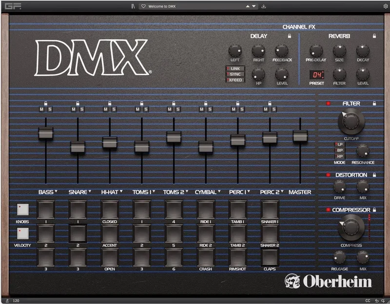 GForce Oberheim DMX interface