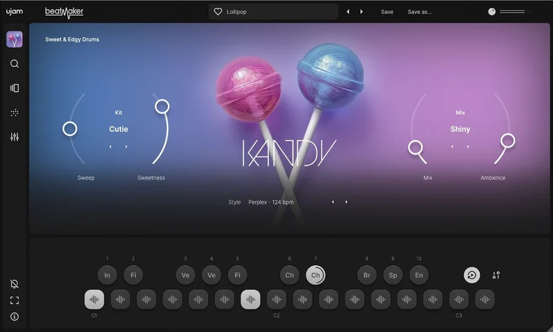 UJAM Kandy interface