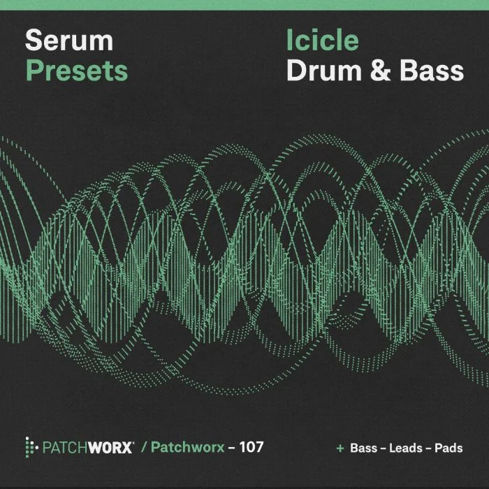 Loopmasters Icicle - Drum & Bass Serum Presets interface