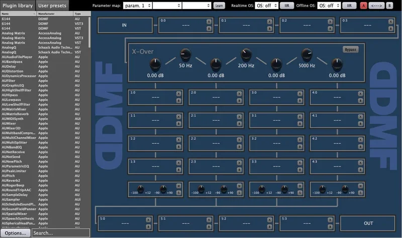 DDMF Superplugin interface