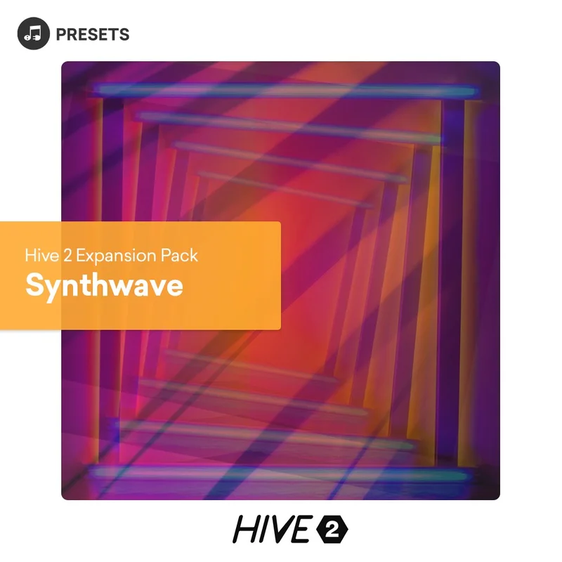 Plugin Boutique Presets Hive 2 Expansion Pack: Synthwave interface