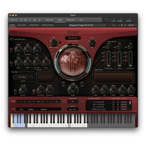 EastWest QL Ministry of Rock 2 interface