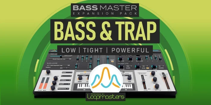 Loopmasters Plugins Bass Master Expansion Pack: Bass and Trap interface