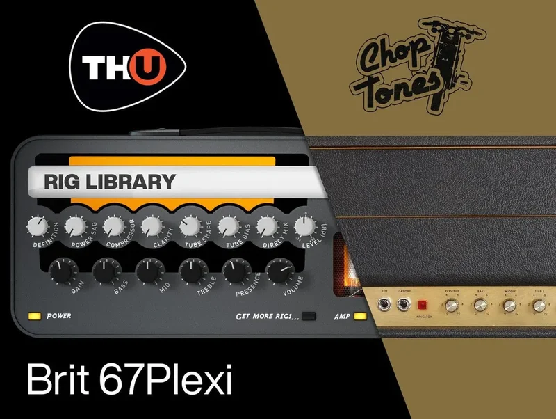 Overloud TH-U Choptones Brit 67Plexi interface