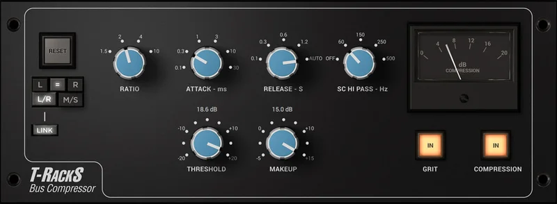 IK Multimedia Bus Compressor interface