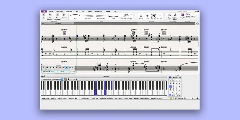 Avid Sibelius Ultimate Perpetual License interface