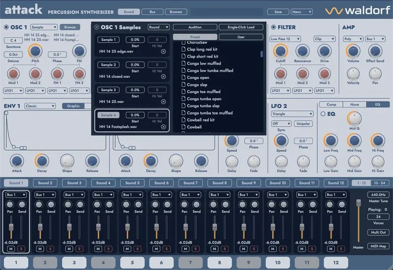 Waldorf Attack 3 - Update from Waldorf Edition 2 LE interface