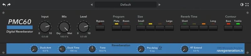 Rave Generation PMC60 interface