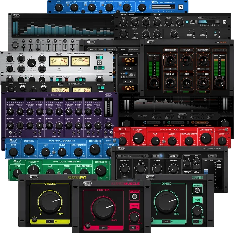 MIA Laboratories MIA Bundle interface