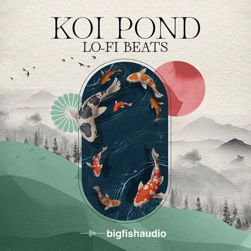 Big Fish Audio Koi Pond: Lo-Fi Beats interface