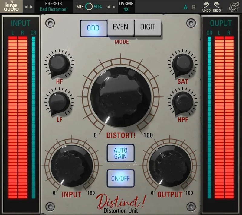 Kiive Audio Distinct! interface