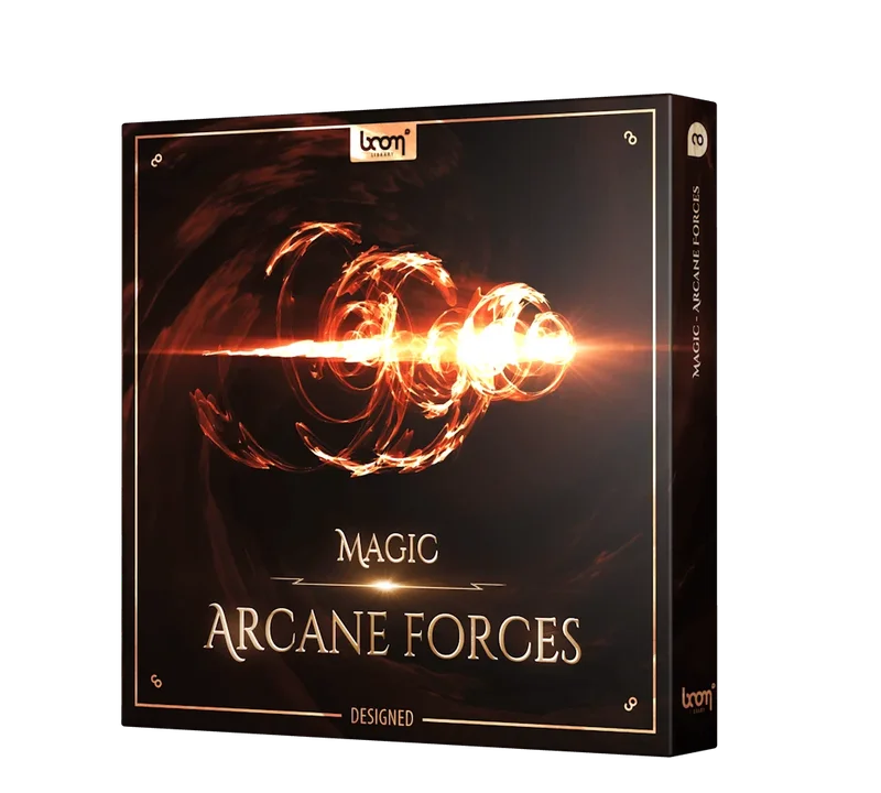Boom Library Magic Arcane Forces - Designed interface
