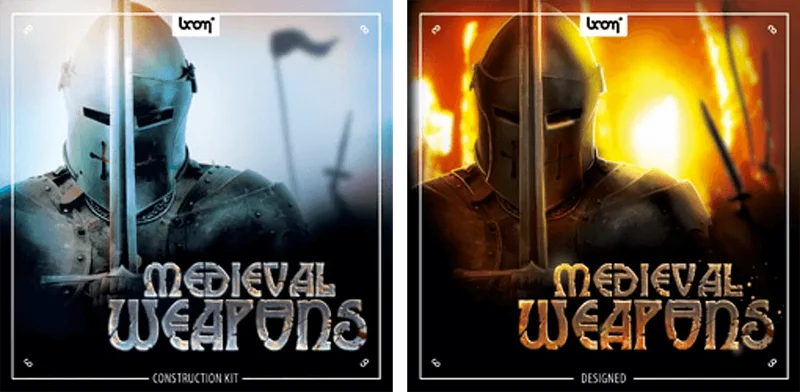 BOOM Library Medieval Weapons interface