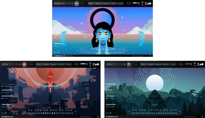 MNTRA The Cinematic Bundle interface