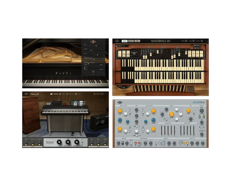 Universal Audio UAD Classic Keys and Synths Bundle interface