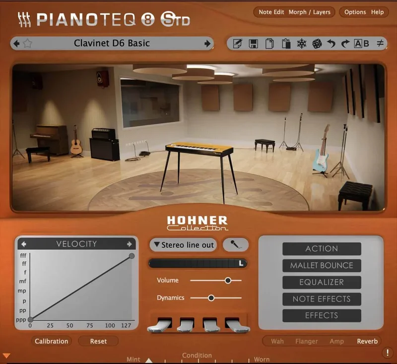 Modartt Pianoteq Instrument Pack: Hohner Collection interface