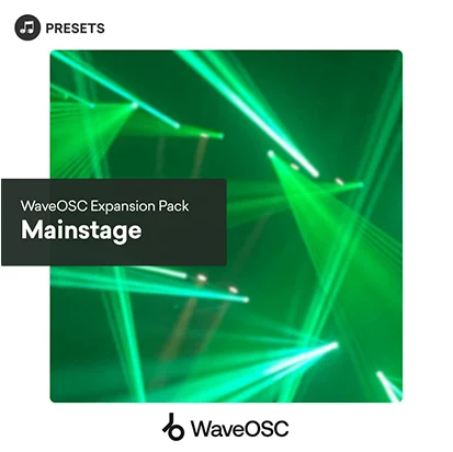 Plugin Boutique Presets WaveOSC Expansion Pack: Mainstage interface