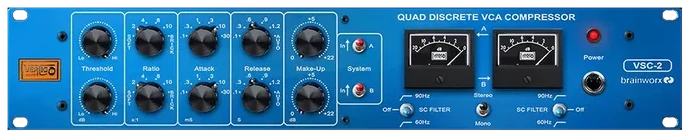 Universal Audio Vertigo Sound VSC-2 Compressor interface