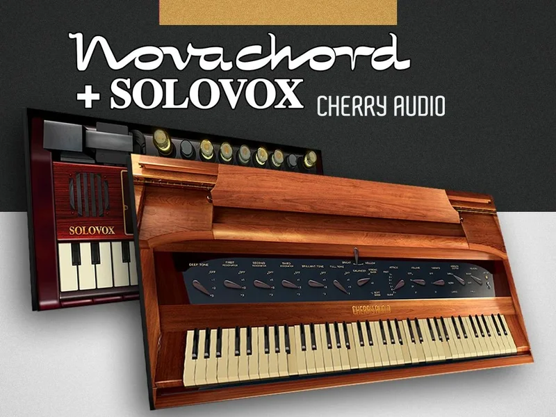 Cherry Audio Novachord + Solovox Synthesizers interface