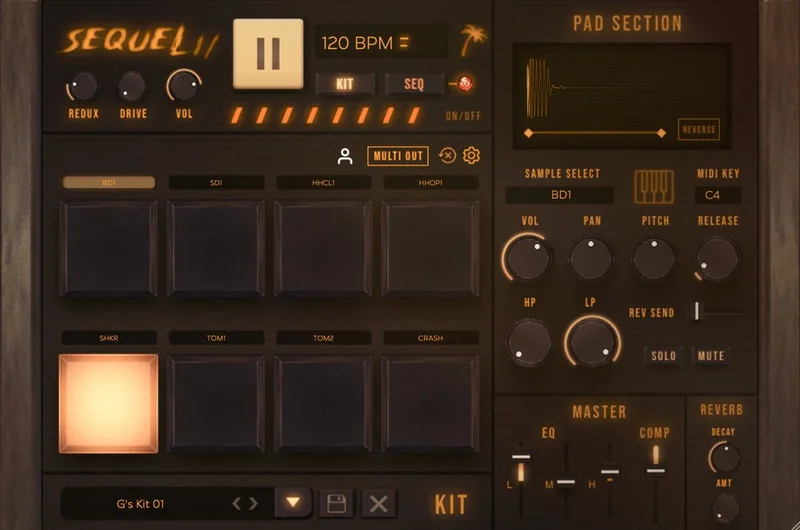 BeatSkillz Sequel 2 interface