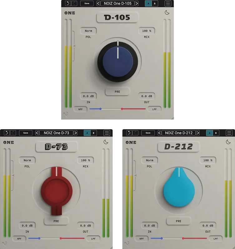KIT Plugins Noiz One Series D Bundle interface