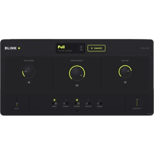 Sauce Audio Blink interface