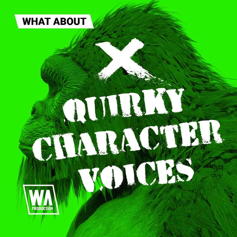 W. A. Production Quirky Character Voices interface